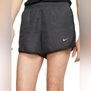 Nike Tempo Shorts w/ Attached Panty, Heather Black, XS, NWT
